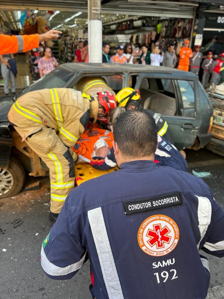 Simulado de acidente é realizado no cruzamento das ruas Major Gote e Olegário Maciel | Patos Agora - A notícia no seu tempo - https://patosagora.net