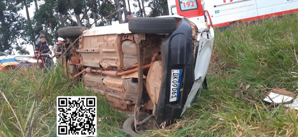 Passageiro morre após veículo capotar na rodovia MG-230; condutor foi preso por embriaguez | Patos Agora - A notícia no seu tempo - https://patosagora.net