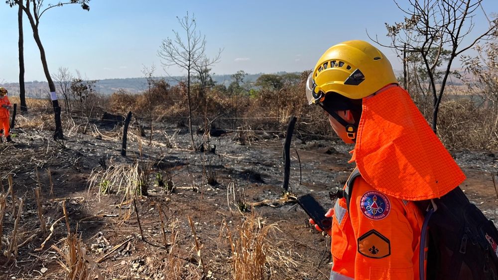 Corpo de Bombeiros realiza treinamento na Mata do Cachorro | Patos Agora - A notícia no seu tempo - https://patosagora.net