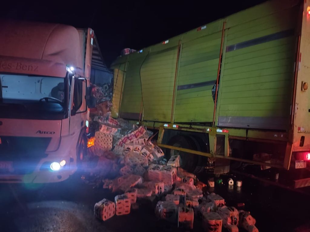 Chuva provoca grave acidente entre dois caminhões na BR-365; motorista morre | Patos Agora - A notícia no seu tempo - https://patosagora.net