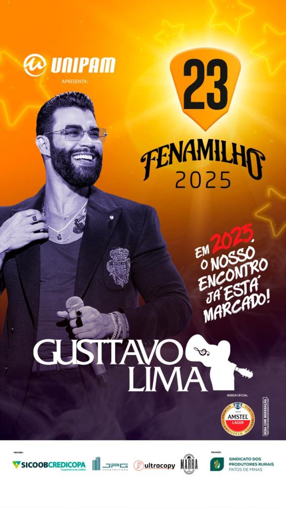 Fenamilho 2025 é lançada em noite memorável em Patos de Minas | Patos Agora - A notícia no seu tempo - https://patosagora.net