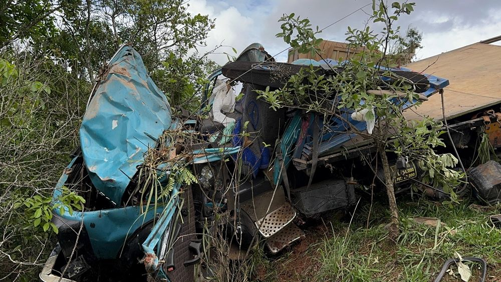 Motorista morre em grave acidente envolvendo dois veículos de carga na rodovia MGC-354 | Patos Agora - A notícia no seu tempo - https://patosagora.net