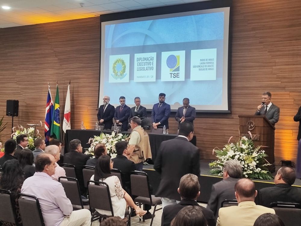 Centro de Convenções do Unipam recebe cerimônia de diplomação dos eleitos na Comarca de Patos de Minas | Patos Agora - A notícia no seu tempo - https://patosagora.net