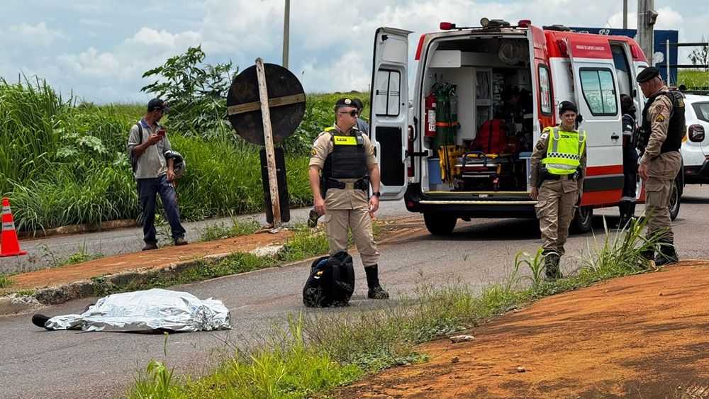 Ciclista morre em colisão com caminhão na MGC-354 | Patos Agora - A notícia no seu tempo - https://patosagora.net