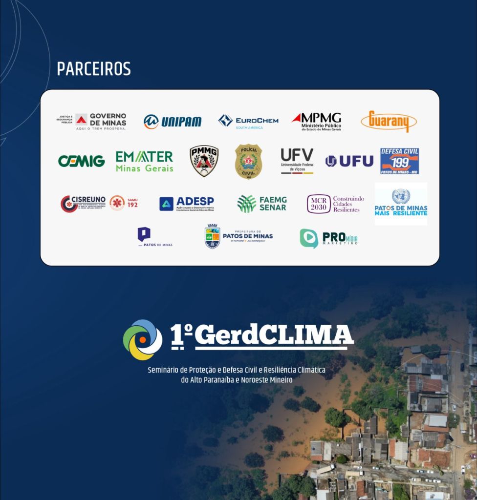 Bombeiros de Patos de Minas promovem 1º Seminário Regional sobre Defesa Civil e Resiliência Climática | Patos Agora - A notícia no seu tempo - https://patosagora.net