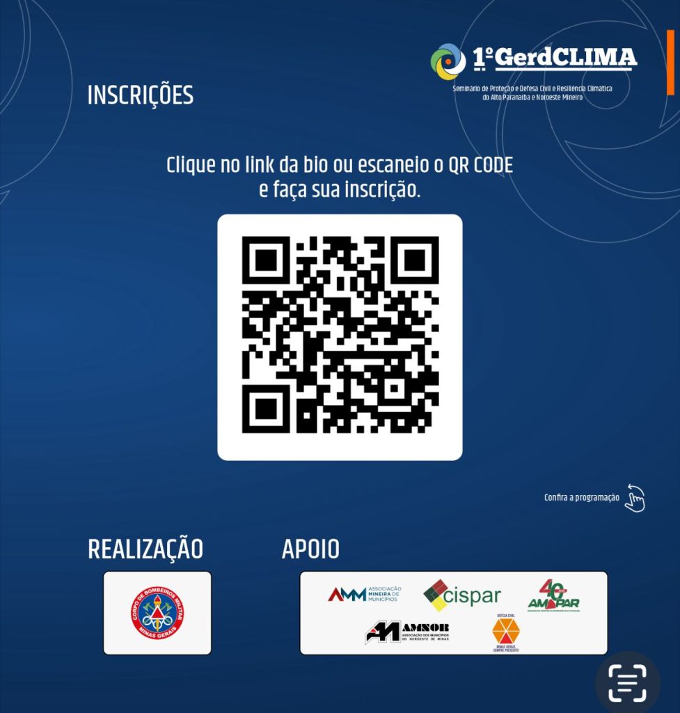 Bombeiros de Patos de Minas promovem 1º Seminário Regional sobre Defesa Civil e Resiliência Climática | Patos Agora - A notícia no seu tempo - https://patosagora.net