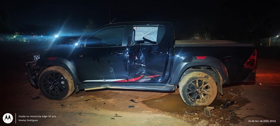 Colisão entre duas caminhonetes e mais dois carros é registrada na MG-230 em Patrocínio | Patos Agora - A notícia no seu tempo - https://patosagora.net