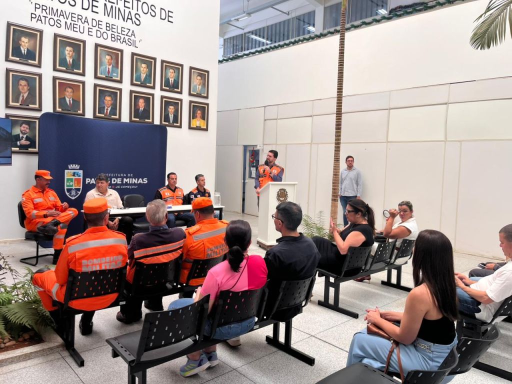 Bombeiros e Prefeitura lançam Plano de Emergências Pluviométricas 2025/2026 alinhado à ONU | Patos Agora - A notícia no seu tempo - https://patosagora.net