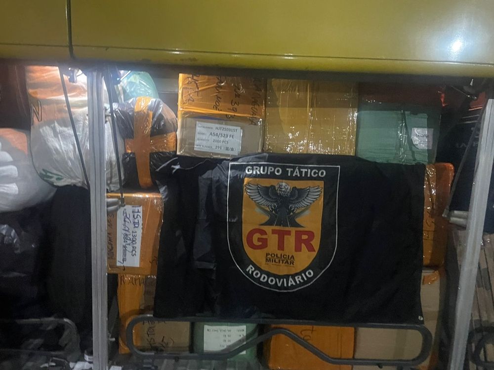 Operação Última Parada apreende carga de contrabando e descaminho na BR-146 | Patos Agora - A notícia no seu tempo - https://patosagora.net