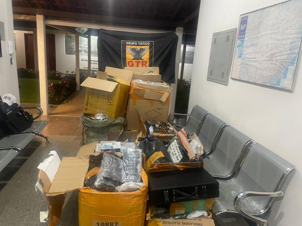 Operação Última Parada apreende carga de contrabando e descaminho na BR-146 | Patos Agora - A notícia no seu tempo - https://patosagora.net