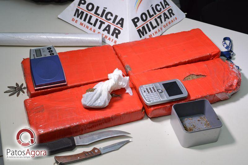 PM recebe denúncia de agressão contra mãe e 4 Kg de maconha são apreendidos | Patos Agora - A notícia no seu tempo - https://patosagora.net