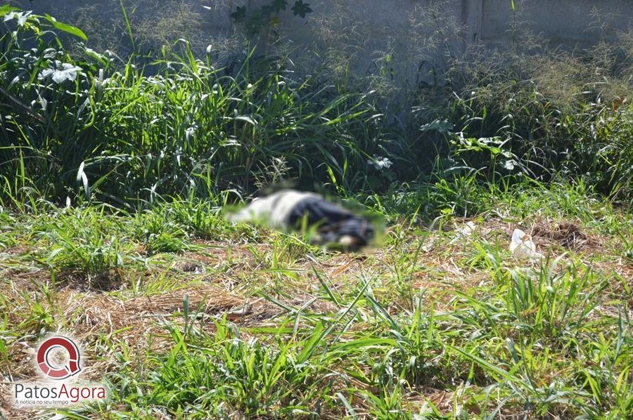 Corpo é encontrado de frente do Parque de Exposições com seis perfurações  | Patos Agora - A notícia no seu tempo - https://patosagora.net