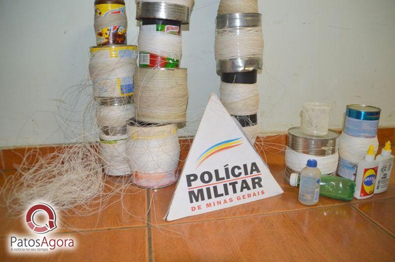 Polícia Militar flagra diversos jovens soltando pipa com cerol no Bairro Aurélio Caixeta | Patos Agora - A notícia no seu tempo - https://patosagora.net
