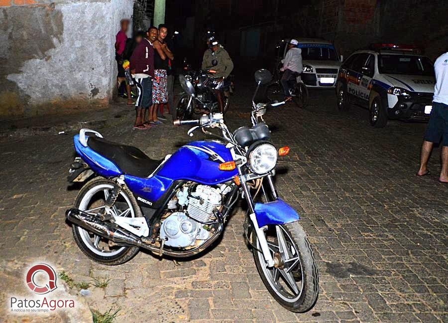 Em menos de 20 minutos motocicleta furtada é recuperada | Patos Agora - A notícia no seu tempo - https://patosagora.net