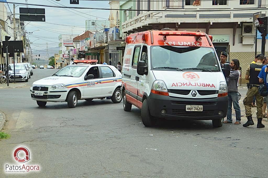 Jovem fica ferida em  acidente no cruzamento da Rua Major Gote com Rua General Osório | Patos Agora - A notícia no seu tempo - https://patosagora.net