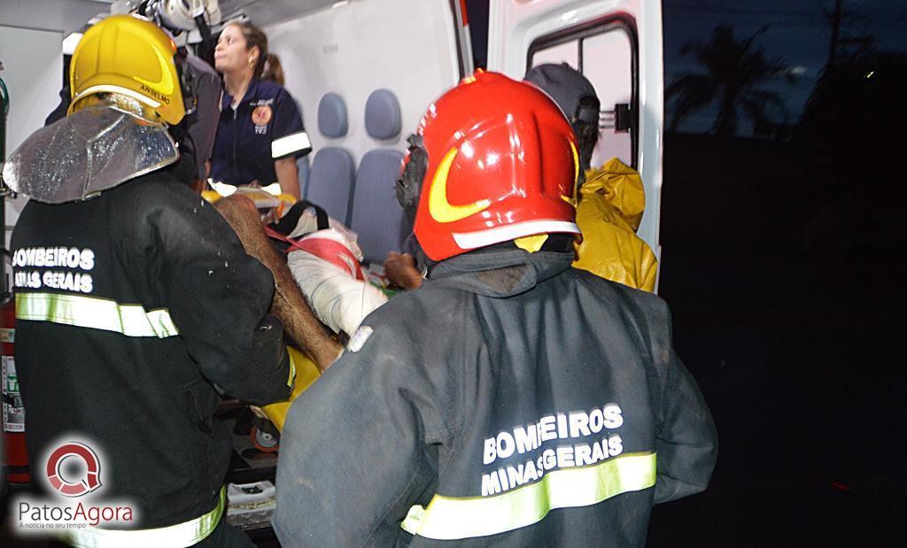 Grave acidente deixa três feridos na BR-365 próximo ao trevo da Pipoca  | Patos Agora - A notícia no seu tempo - https://patosagora.net