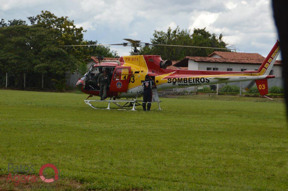 Operação conjunta entre Bombeiros e Samu faz transferência aeromédica de criança em estado grave para capital. | Patos Agora - A notícia no seu tempo - https://patosagora.net