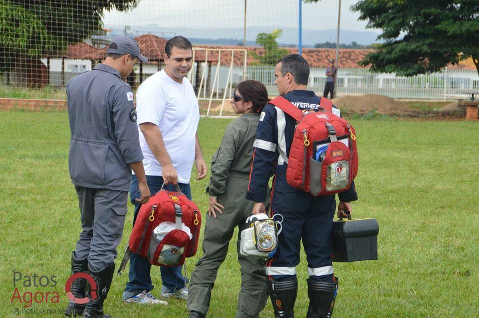 Operação conjunta entre Bombeiros e Samu faz transferência aeromédica de criança em estado grave para capital. | Patos Agora - A notícia no seu tempo - https://patosagora.net