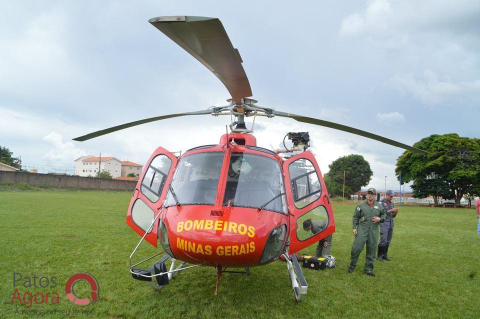 Operação conjunta entre Bombeiros e Samu faz transferência aeromédica de criança em estado grave para capital. | Patos Agora - A notícia no seu tempo - https://patosagora.net