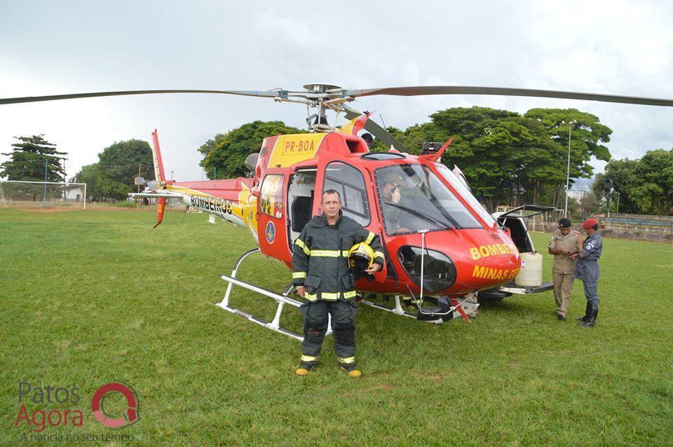 Operação conjunta entre Bombeiros e Samu faz transferência aeromédica de criança em estado grave para capital. | Patos Agora - A notícia no seu tempo - https://patosagora.net