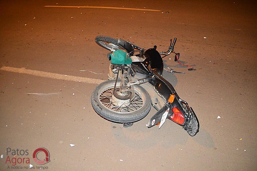 Motociclista morre após bater em poste no prolongamento da Avenida Fátima Porto. | Patos Agora - A notícia no seu tempo - https://patosagora.net