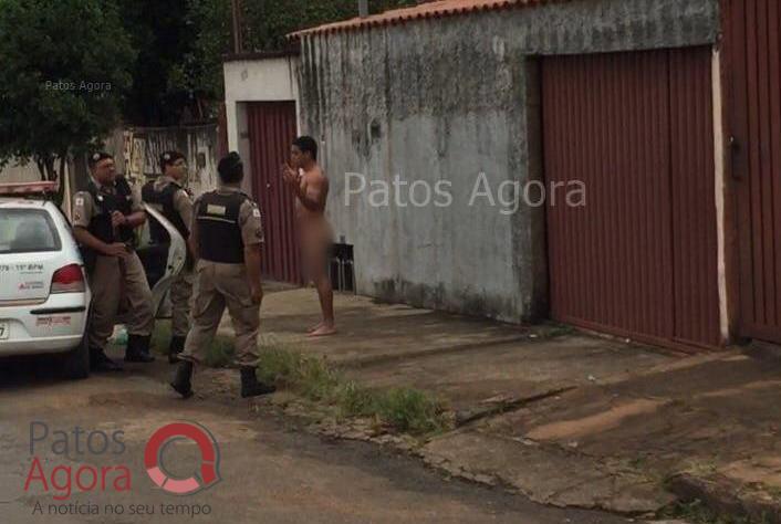 Rapaz é preso duas vezes andando totalmente nu em Patos de Minas | Patos Agora - A notícia no seu tempo - https://patosagora.net