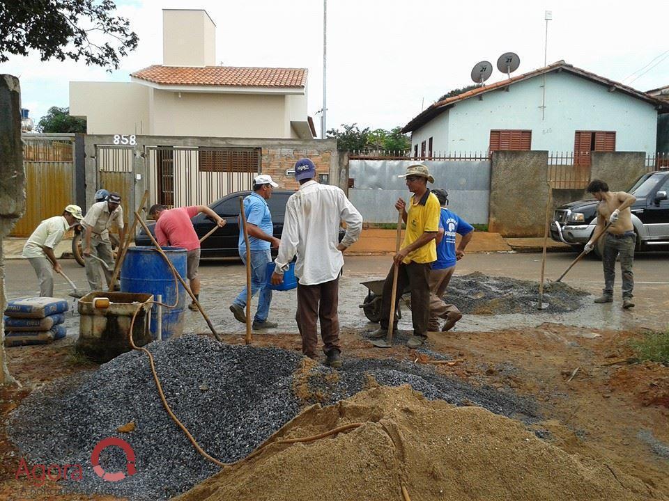 A casa do Sr. Vardão em Lagoa Formosa começa a ser construída | Patos Agora - A notícia no seu tempo - https://patosagora.net
