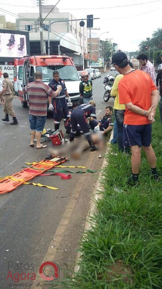 Acidente entre dois veículos deixa vítima fatal na Rua Major Gote  | Patos Agora - A notícia no seu tempo - https://patosagora.net