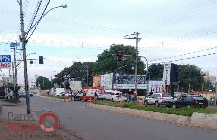 Acidente entre dois veículos deixa vítima fatal na Rua Major Gote  | Patos Agora - A notícia no seu tempo - https://patosagora.net