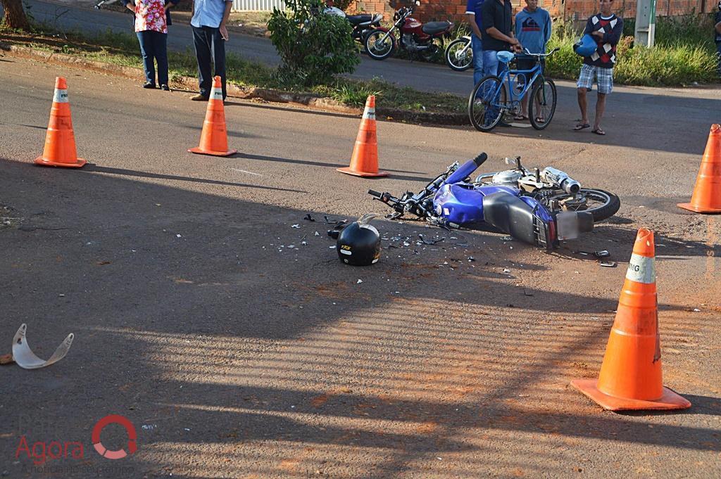 Motociclista morre após colidir em caminhão no bairro Jardim Esperança | Patos Agora - A notícia no seu tempo - https://patosagora.net