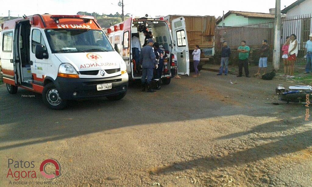 Motociclista morre após colidir em caminhão no bairro Jardim Esperança | Patos Agora - A notícia no seu tempo - https://patosagora.net