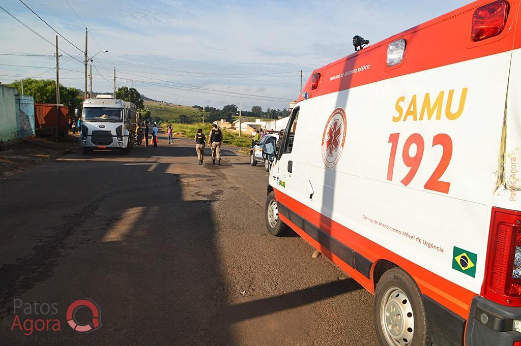 Motociclista morre após colidir em caminhão no bairro Jardim Esperança | Patos Agora - A notícia no seu tempo - https://patosagora.net