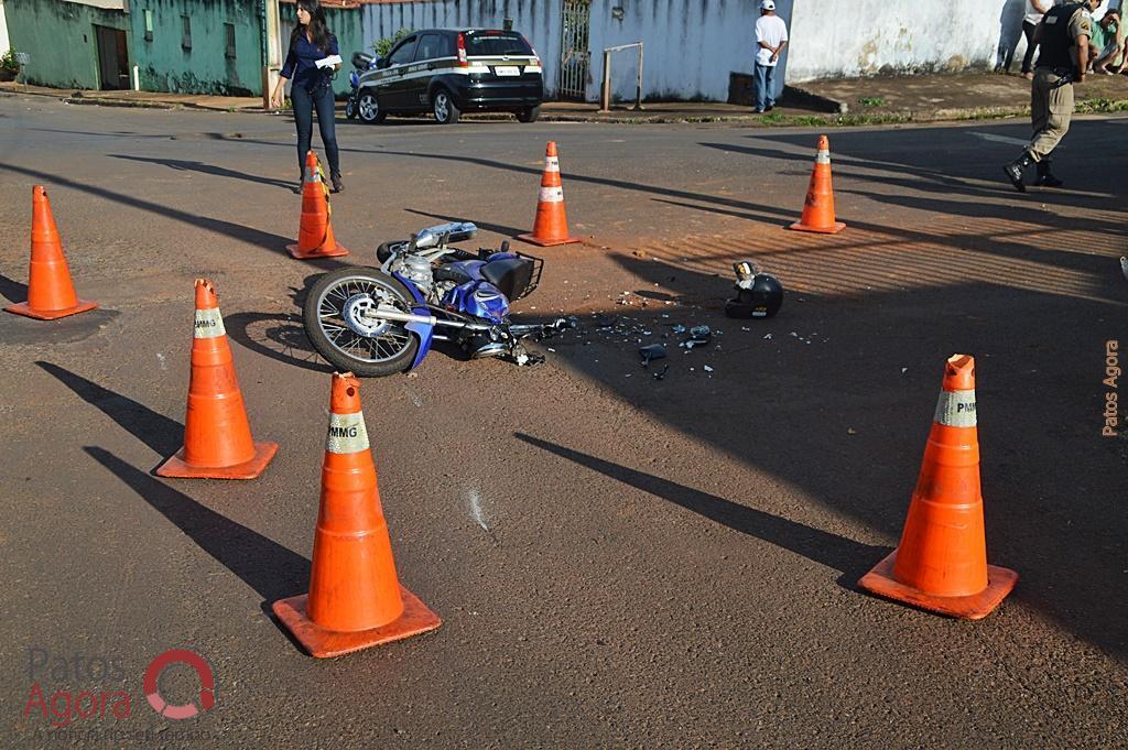 Motociclista morre após colidir em caminhão no bairro Jardim Esperança | Patos Agora - A notícia no seu tempo - https://patosagora.net