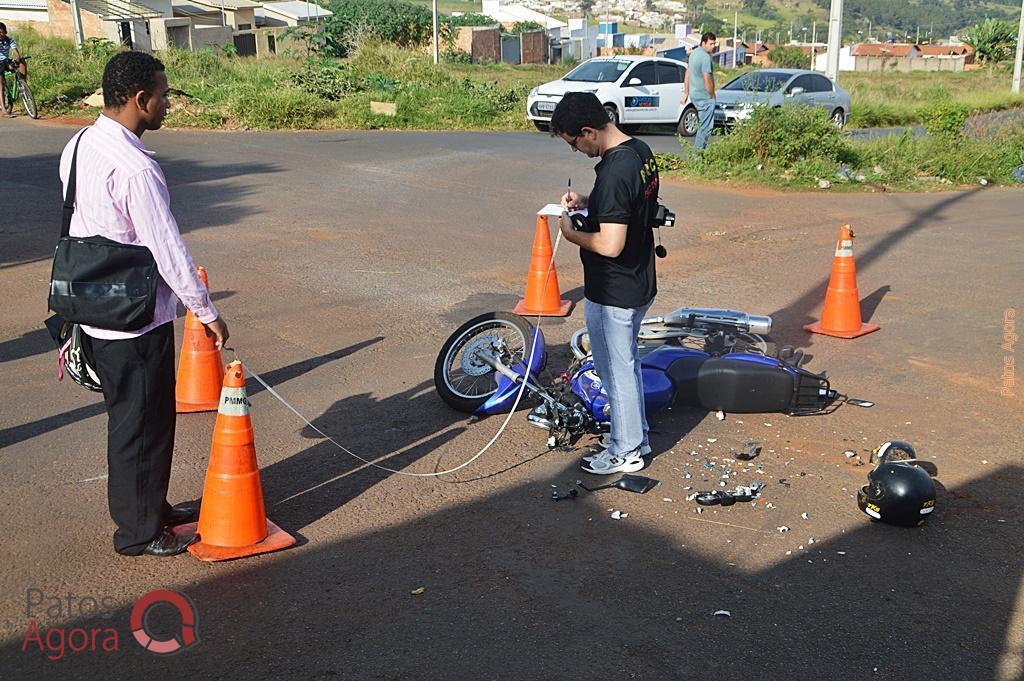 Motociclista morre após colidir em caminhão no bairro Jardim Esperança | Patos Agora - A notícia no seu tempo - https://patosagora.net