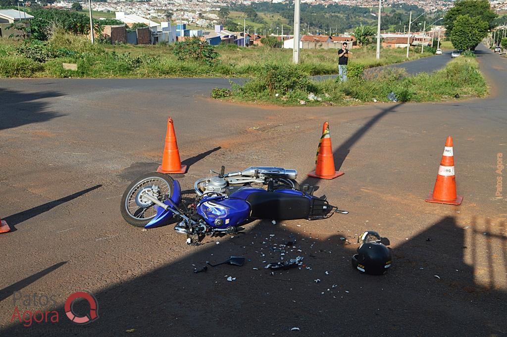 Motociclista morre após colidir em caminhão no bairro Jardim Esperança | Patos Agora - A notícia no seu tempo - https://patosagora.net