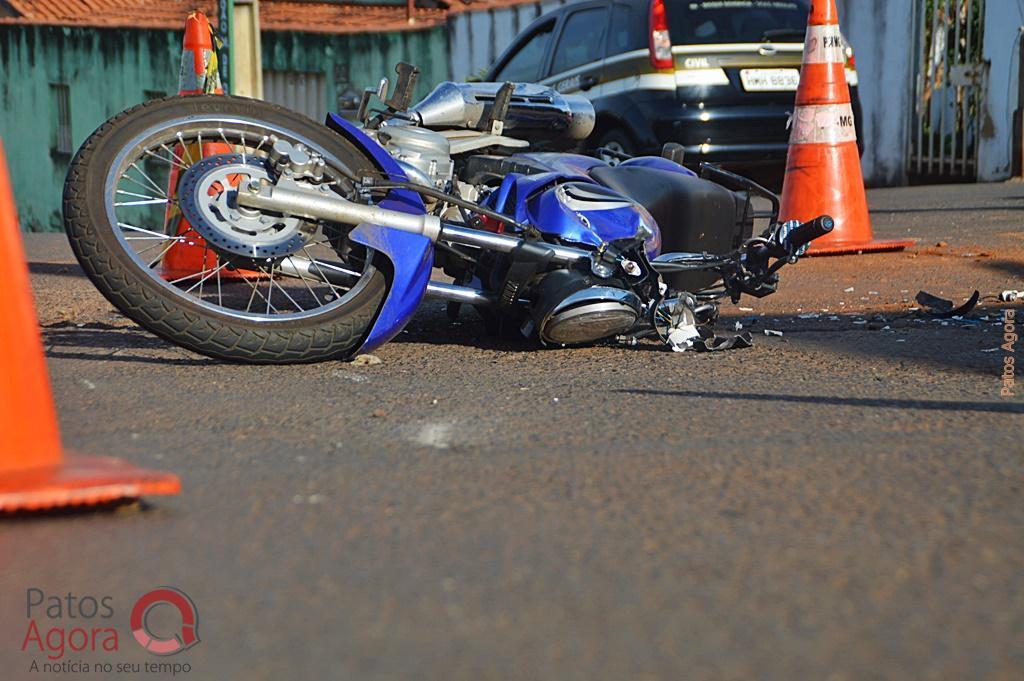 Motociclista morre após colidir em caminhão no bairro Jardim Esperança | Patos Agora - A notícia no seu tempo - https://patosagora.net