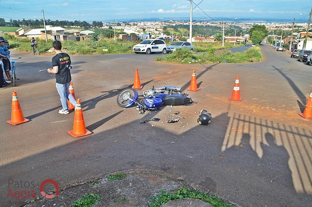 Motociclista morre após colidir em caminhão no bairro Jardim Esperança | Patos Agora - A notícia no seu tempo - https://patosagora.net