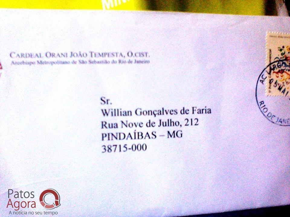 Jovem escritor de Pindaíbas envia carta à ONU para ter seu trabalho e de sua mãe reconhecidos | Patos Agora - A notícia no seu tempo - https://patosagora.net