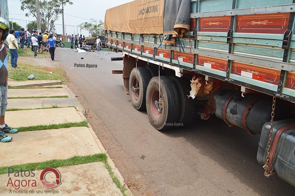 Motociclista morre em grave acidente na Rua Major Gote em frente ao Parque de Exposições | Patos Agora - A notícia no seu tempo - https://patosagora.net