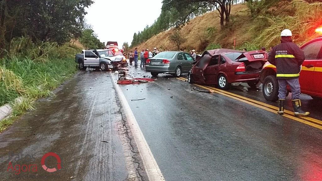 Acidente  grave envolvendo  três veículos com uma vítima fatal na MGC-354 entre Patos de Minas  e Presidente  Olegário. | Patos Agora - A notícia no seu tempo - https://patosagora.net