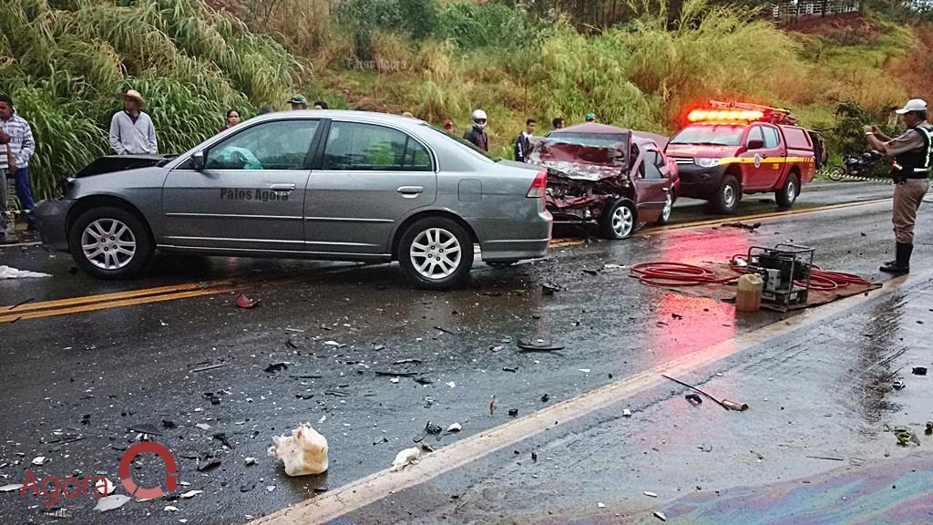 Acidente  grave envolvendo  três veículos com uma vítima fatal na MGC-354 entre Patos de Minas  e Presidente  Olegário. | Patos Agora - A notícia no seu tempo - https://patosagora.net