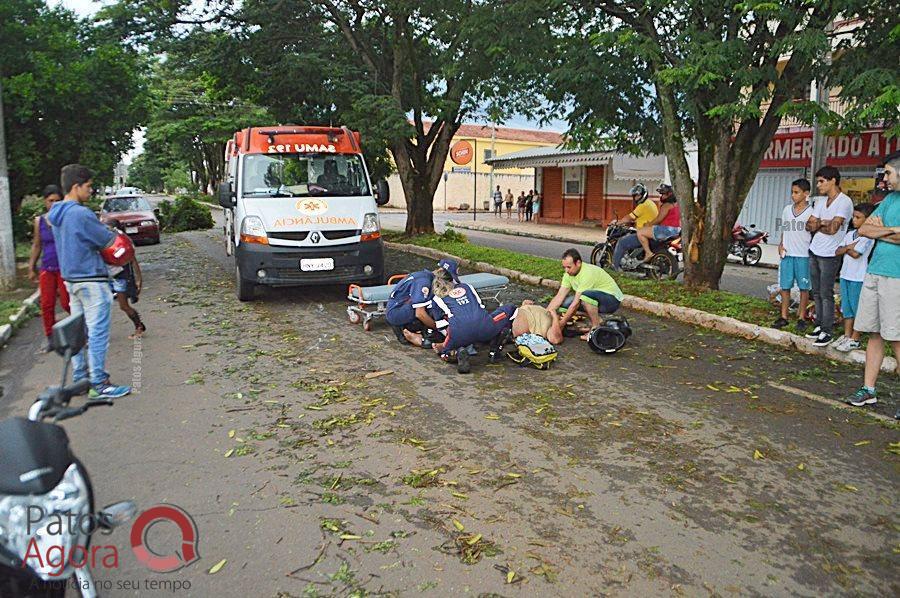 Acidentes com vítimas de ferimentos leves são registrados após chuva de ontem em Patos de Minas | Patos Agora - A notícia no seu tempo - https://patosagora.net