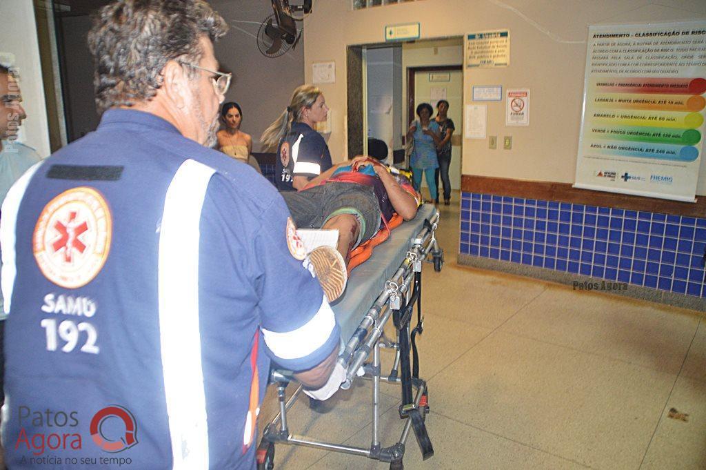Mulher fica gravemente ferida após ser atropelada na Avenida Marabá por motociclista embriagado  | Patos Agora - A notícia no seu tempo - https://patosagora.net