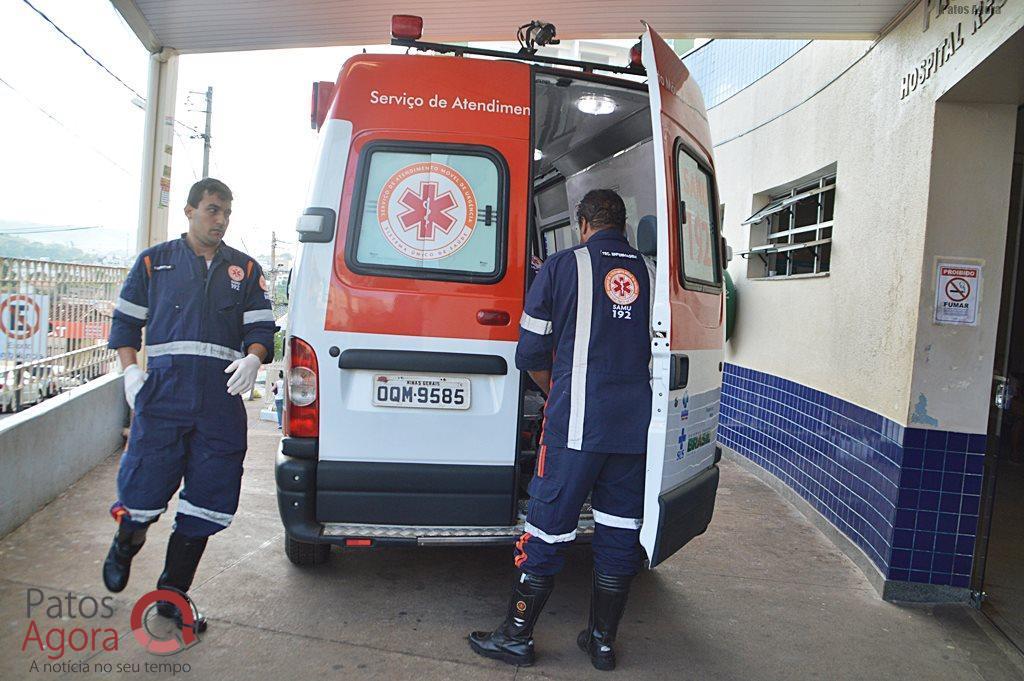 Acidente entre motocicleta e caminhão deixa rapaz gravemente ferido na Av. Fátima Porto | Patos Agora - A notícia no seu tempo - https://patosagora.net