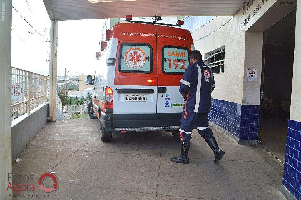 Acidente entre motocicleta e caminhão deixa rapaz gravemente ferido na Av. Fátima Porto | Patos Agora - A notícia no seu tempo - https://patosagora.net