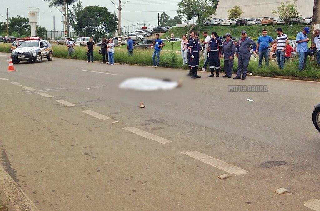 Mulher morre após se envolver em um acidente com carro forte na Avenida JK | Patos Agora - A notícia no seu tempo - https://patosagora.net