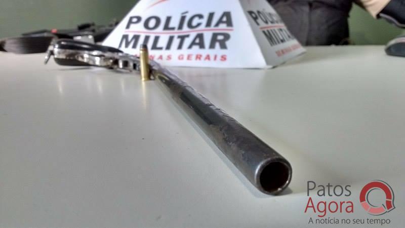 Moché é preso com arma adaptada no bairro Jardim Panorâmico | Patos Agora - A notícia no seu tempo - https://patosagora.net