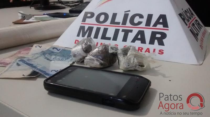 Adolescentes são flagrados com droga no Parque do Mocambo | Patos Agora - A notícia no seu tempo - https://patosagora.net