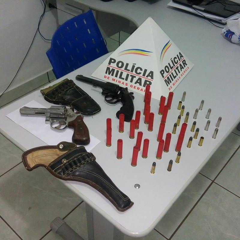 PM prende três pessoas e apreende seis armas em Serra do Salitre e Rio Paranaíba | Patos Agora - A notícia no seu tempo - https://patosagora.net