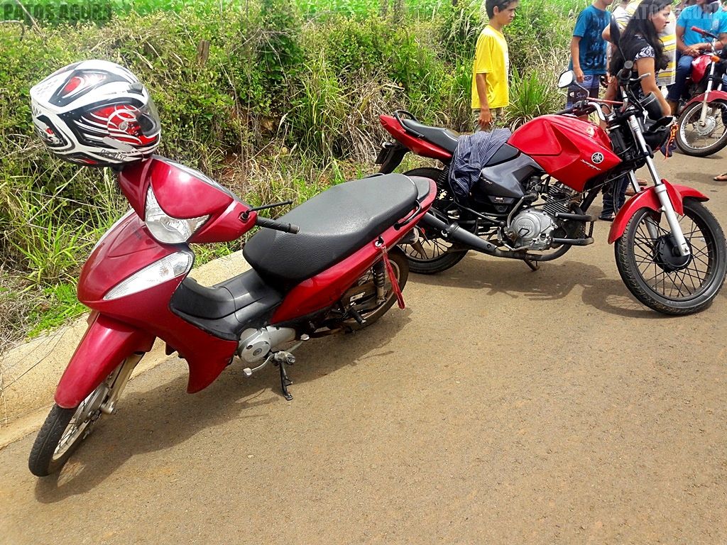 Acidente entre duas motocicletas deixa três feridos na estrada da baixadinha | Patos Agora - A notícia no seu tempo - https://patosagora.net